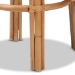 bali & pari Orchard Modern Bohemian Natural Brown Rattan Bar Stool - BSOOrchard-Rattan-BS