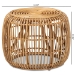 bali & pari Maverick Modern Bohemian Natural Brown Rattan End table - BSOMaverick-Rattan-ET