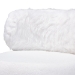 Baxton Studio Tayla Modern and Contemporary White Fabric Upholstered and Black Metal Accent Chair - BSO2012-White-CC