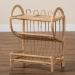 bali & pari Liora Modern Bohemian Natural Brown Finished Rattan 3-Tier Display Shelf - BSORBS009-Rattan-Shelf