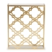 Baxton Studio Calanthe Modern and Contemporary Gold Finished Metal Console Table with Marble Tabletop - BSOH01-93949-Metal/Marble-Console