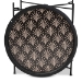Baxton Studio Ivana Modern and Contemporary Black Finished Metal Plant Stand - BSOH01-102573 Metal Plant Stand