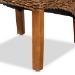 bali & pari Trianna Rustic Transitional Natural Seagrass and Brown Finished Wood Dining Chair - BSOFlorence Highback-Natural-DC