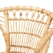 bali & pari Kaka Modern Bohemian Natural Brown Rattan Dining Chair - BSOKaka-Rattan-DC