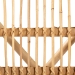 bali & pari Kaka Modern Bohemian Natural Brown Rattan Dining Chair - BSOKaka-Rattan-DC