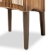 bali & pari Sullivan Modern Bohemian Natural Brown Rattan 2-Piece Dining Chair Set - BSOSullivan-Rattan-DC
