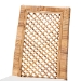 bali & pari Argos Modern Bohemian  Natural Brown Rattan 2-Piece Dining Chair Set - BSOArgos-Rattan-DC