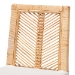 bali & pari Suci Modern Bohemian Natural Brown Rattan 2-Piece Dining Chair Set - BSOSuci-Rattan-DC