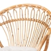 bali & pari Benicia Modern Bohemian Natural Brown Rattan Dining Chair - BSODC818-Rattan-DC