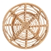 Baxton Studio Alleta Modern Bohemian Natural Brown Rattan 3-Piece Living Room Set - BSOAlleta-Rattan-3PC Set