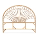 bali & pari Devereaux Modern Bohemian Natural Brown Rattan King Size Standalone Headboard - BSODC9046-Rattan-HB-King