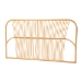Baxton Studio Laina Modern Bohemian Natural Brown Rattan Queen Size Wall-mount Headboard