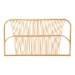 bali & pari Laina Modern Bohemian Natural Brown Rattan Queen Size Wall-mount Headboard - BSO0678B-Rattan-HB-Queen