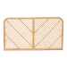bali & pari Sakina Modern Bohemian Natural Brown Rattan Queen Size Wall-mount Headboard - BSO0679B-Rattan-HB-Queen