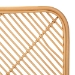 bali & pari Sakina Modern Bohemian Natural Brown Rattan Queen Size Wall-mount Headboard - BSO0679B-Rattan-HB-Queen
