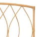 bali & pari Halia Modern Bohemian Natural Brown Rattan Queen Size Wall-mount Headboard - BSO0681B-Rattan-HB-Queen