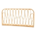 Baxton Studio Carrick Modern Bohemian Natural Brown Rattan Queen Size Wall-mount Headboard