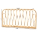 bali & pari Carrick Modern Bohemian Natural Brown Rattan Queen Size Wall-mount Headboard - BSO0680B-Rattan-HB-Queen