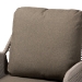 bali & pari Jennifer Mid-Century Transitional Grey Woven Rope Mahogany Accent Chair - BSOJennifer-Grey-CC