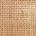 bali & pari Arthur Mid-Century Modern Walnut Brown Mahogany Wood and Natural Rattan Counter Stool - BSOArthur-Teak-CS