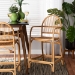 bali & pari Tugera Modern Bohemian Natural Brown Rattan Counter Stool - BSOTugera-Rattan-CS