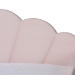Baxton Studio Timila Modern and Contemporary Light Pink Velvet Fabric Upholstered Queen Size Daybed with Trundle - BSOBBT61047T-Light Pink Velvet-Daybed-Q/T