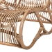bali & pari Genera Modern Bohemian Natural Rattan Lounge Chair - BSODC512-Rattan-CC