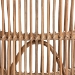 bali & pari Genera Modern Bohemian Natural Rattan Lounge Chair - BSODC512-Rattan-CC