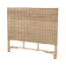 Baxton Studio Cantara Modern Bohemian Natural Rattan Queen Size Standalone Headboard
