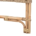 bali & pari Cantara Modern Bohemian Natural Rattan Queen Size Standalone Headboard - BSODC9048-Rattan-HB-Queen