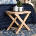 bali & pari Farica Modern Bohemian Natural Rattan And Mahogany Accent Bench - BSODC9050-Rattan-Bench
