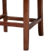 bali & pari Racquel Modern Bohemian Natural Rattan and Mahogany Wood Counter Stool - BSODC9002-Rattan-CS