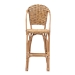 bali & pari Neola Modern Bohemian Natural Rattan Bar Stool - BSO12736-Rattan-BS