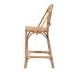 bali & pari Neola Modern Bohemian Natural Rattan Bar Stool - BSO12736-Rattan-BS