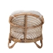 bali & pari Aliane Modern Bohemian Natural Brown Antique Rattan Armchair - BSODC8041-Rattan-CC