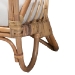 bali & pari Aliane Modern Bohemian Natural Brown Antique Rattan Armchair - BSODC8041-Rattan-CC