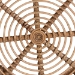 bali & pari Aliane Modern Bohemian Natural Brown Antique Rattan Coffee Table - BSODC8041-Rattan-CT