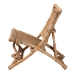bali & pari Herrara Modern Bohemian Natural Brown Antique Rattan Foldable Lounge Chair - BSODC8053-Rattan-CC