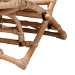 bali & pari Herrara Modern Bohemian Natural Brown Antique Rattan Foldable Lounge Chair - BSODC8053-Rattan-CC