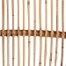 bali & pari Lamaria Modern Bohmenian Natural Brown Antique Rattan Footstool - BSODC9099-Rattan-Footstool