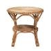 bali & pari Abbey Modern Bohemian Natural Brown Antique Rattan Coffee Table - BSO12718-Rattan-CT