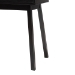 Baxton Studio Kalani Mid-Century Modern Two-Tone Espresso Brown and Natural Brown Finished Wood 2-Drawer Console Table - BSOSR191533-Brown/Tan Rattan-Console Table
