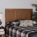 Baxton Studio Giordano Classic and Traditional Ash Walnut Finished Wood Full Size Headboard - BSOMG9783-Ash Walnut-HB-Full