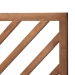Baxton Studio Belisma Modern and Contemporary Ash Walnut Finished Wood Queen Size Headboard - BSOMG9785-Ash Walnut-HB-Queen