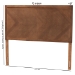 Baxton Studio Terrian Classic and Traditional Ash Walnut Finished Wood Queen Size Headboard - BSOMG9788-Ash Walnut-HB-Queen