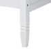Baxton Studio Mariana Classic and Traditional White Finished Wood Full Size Daybed - BSOMariana-White-Daybed-Full