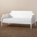 Baxton Studio Mariana Classic and Traditional White Finished Wood Full Size Daybed - BSOMariana-White-Daybed-Full