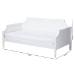 Baxton Studio Mariana Classic and Traditional White Finished Wood Full Size Daybed - BSOMariana-White-Daybed-Full