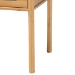 Baxton Studio Naresh Mid-Century Modern Transitional Natural Brown Bamboo Wood 1-Drawer End Table - BSOETAN-004-Bamboo-ET