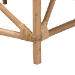 bali & pari Patsy Modern Bohemian White Fabric and Natural Brown Rattan Armchair - BSODC8038-Rattan-CC